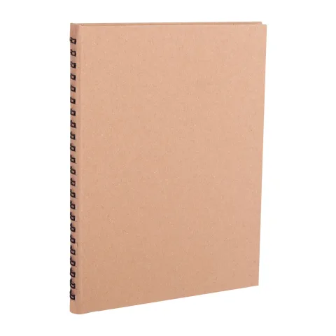 Basınevleri Kraft Spiralli Tarihsiz Defter (15x21 cm)