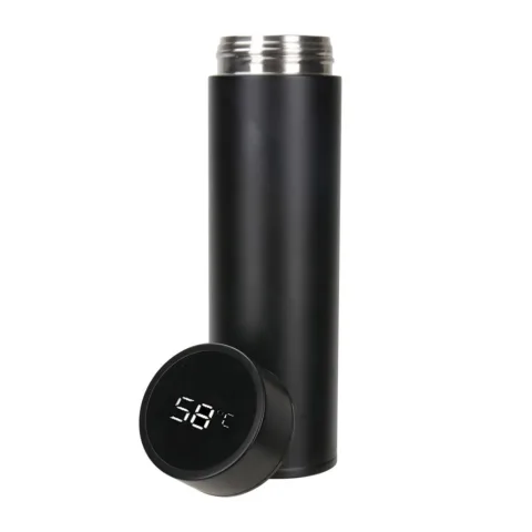 Beyşehir 500 ml Dereceli Termos Siyah