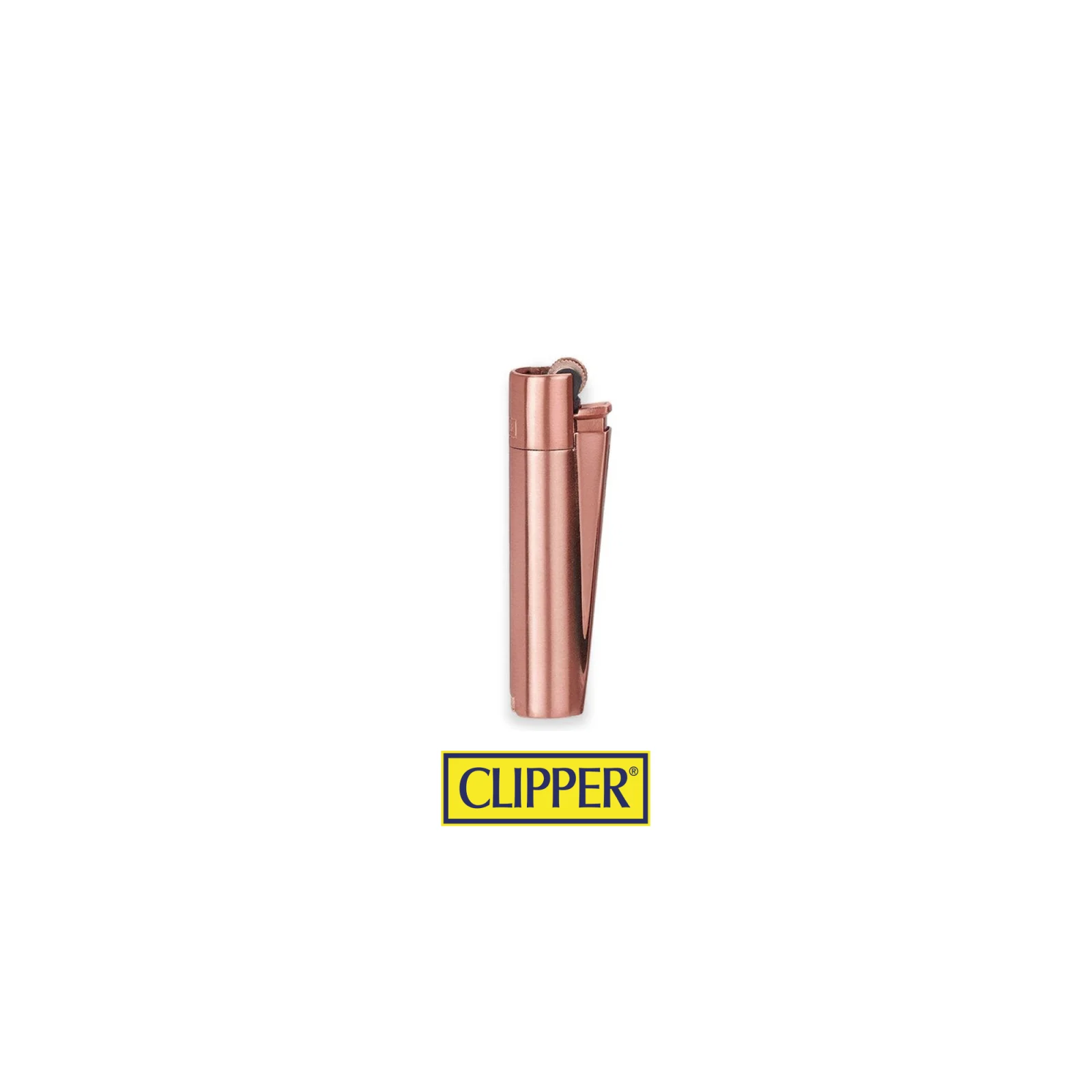 Clipper Rose Gold Metal Çakmak