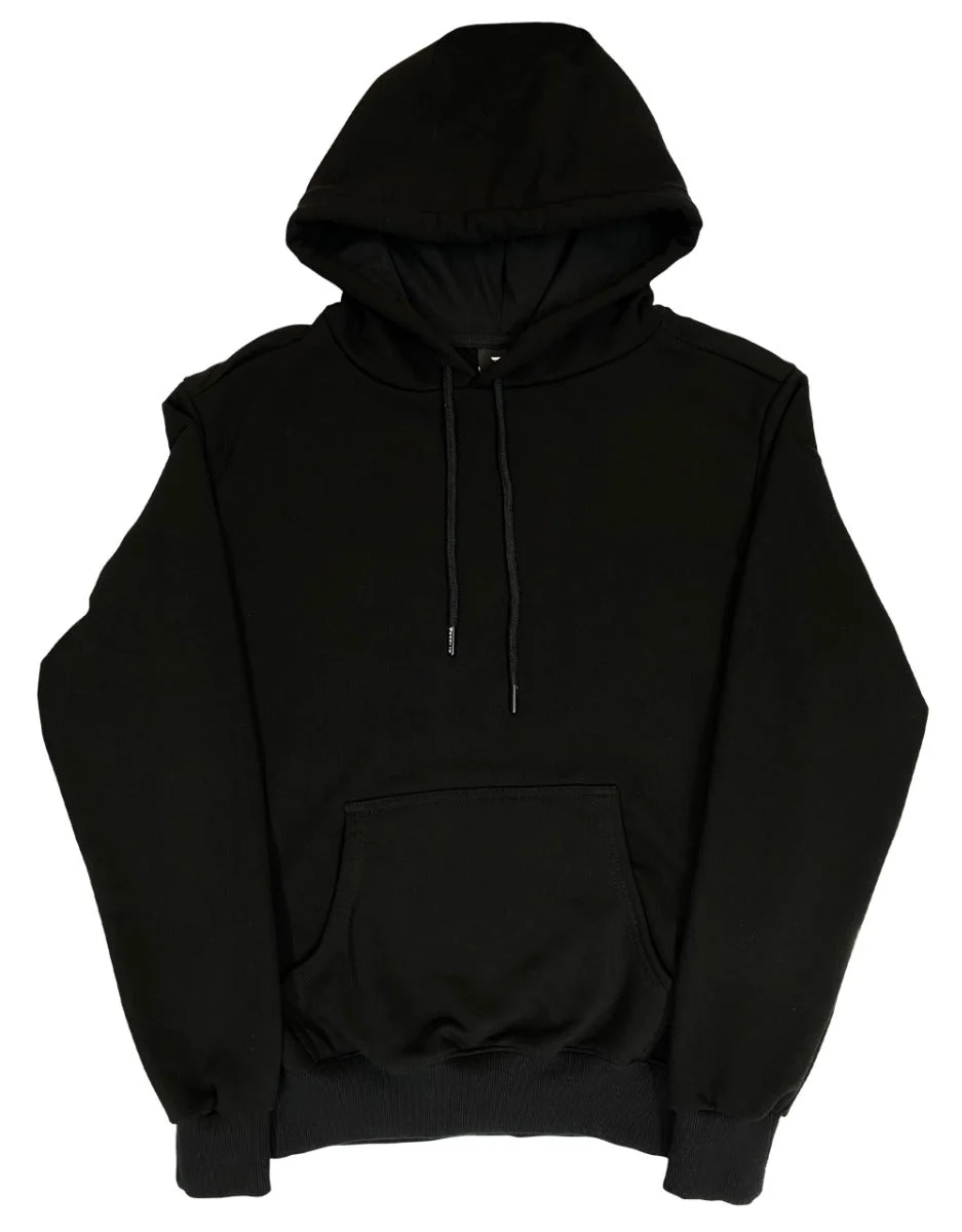 Kapüşonlu Sweatshirt — 3 İplik Şardonsuz