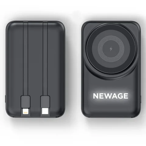 Küçükler 10.000 mAh Magsafe ve Wıreless Powerbank Siyah