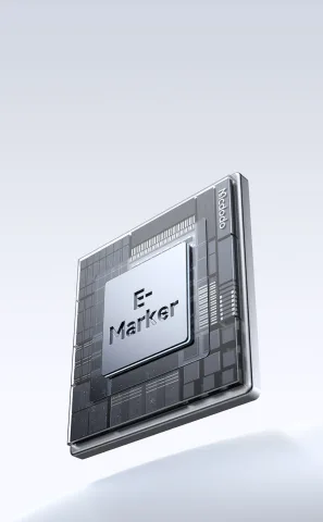 Mcdodo CA-6870 Type-c Type-c 60W PD Hızlı Şarj  E-Marker Çipli Easy Series Örgü Kablo Siyah 1.2m
