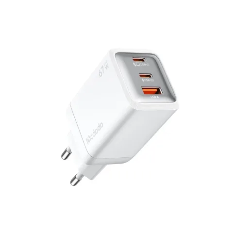 Mcdodo CH-0971 GaN Serisi  67w 2c1a Mini GaN Şarj Cihazı Beyaz