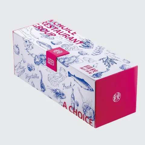 Mıknatıs Kapaklı Mukavva Kutu — Mıknatıs Kapaklı Kutu - Model 4