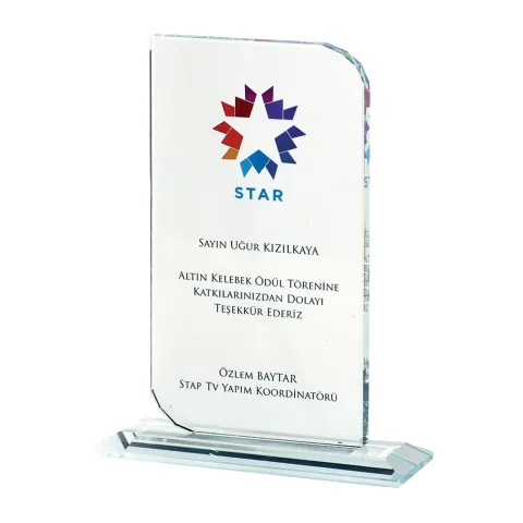 Pınar Kristal Plaket