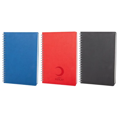 Plevne Kareli Tarihsiz Spiralli Defter (20x28 cm)